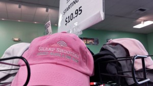 stylish pink hats
