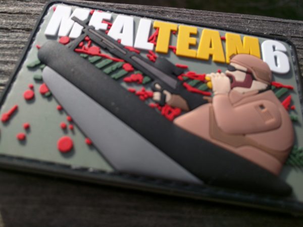 MEAL TEAM 6 PVC Morale Patch Limited Availability