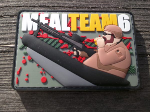 MEAL TEAM 6 PVC Morale Patch Limited Availability - Image 4