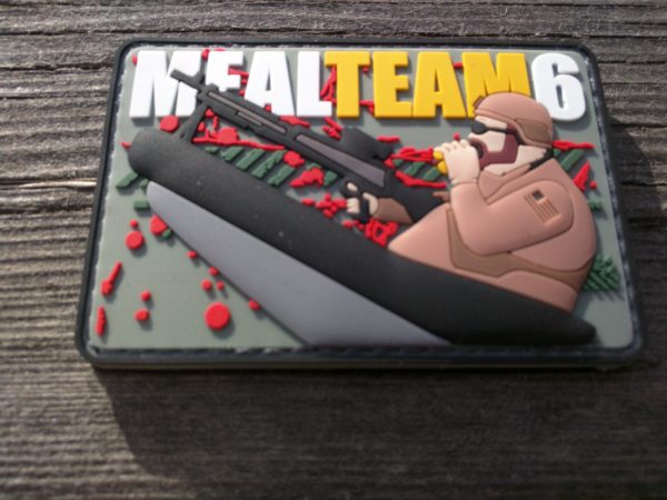 MEAL TEAM 6 PVC Morale Patch Limited Availability - Image 3