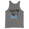 WLS Car - Unisex Tank Top - Image 3