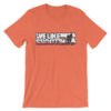 WLS LOGO – CALIFORNIA – UNISEX SHORT SLEEVE T-SHIRT - Image 28