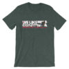 WLS LOGO – CALIFORNIA – UNISEX SHORT SLEEVE T-SHIRT - Image 10
