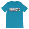 WLS LOGO – CALIFORNIA – UNISEX SHORT SLEEVE T-SHIRT - Image 25