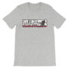 WLS LOGO – CALIFORNIA – UNISEX SHORT SLEEVE T-SHIRT - Image 17