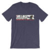 WLS LOGO – CALIFORNIA – UNISEX SHORT SLEEVE T-SHIRT - Image 12
