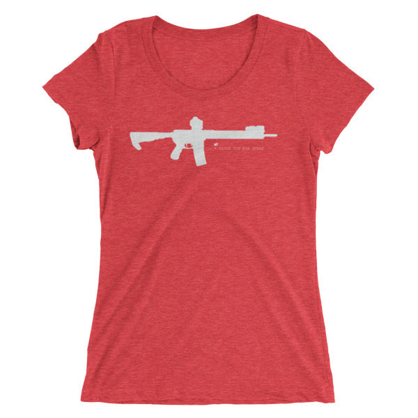 Tater tot for scale! Ladies' short sleeve t-shirt - Image 10