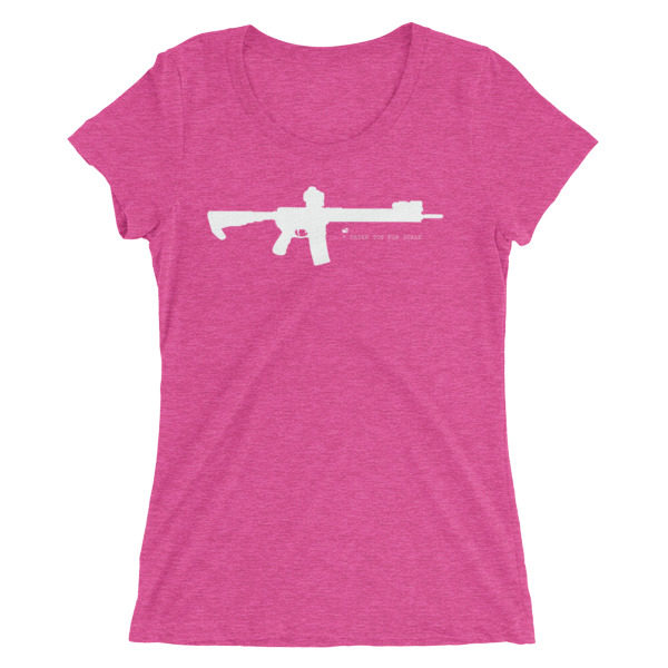 Tater tot for scale! Ladies' short sleeve t-shirt - Image 12