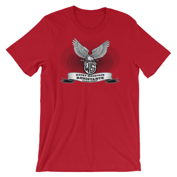 WLS Club - Rocky Mountain Resistance - Short-Sleeve Unisex T-Shirt - Image 15