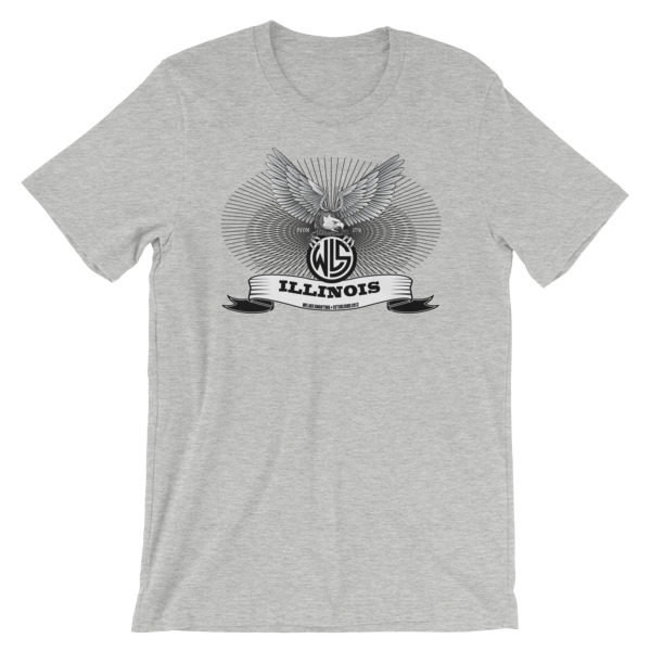 WLS Club - Illinois - Short-Sleeve Unisex T-Shirt - Image 14