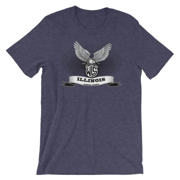 WLS Club - Illinois - Short-Sleeve Unisex T-Shirt - Image 7