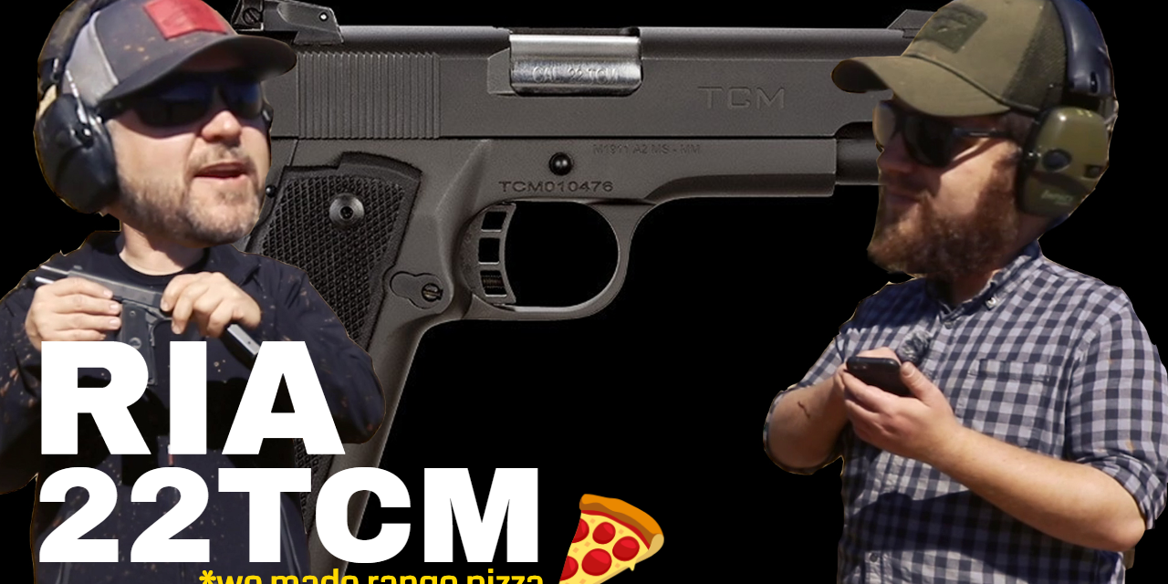 Making Pizza with the Rock Island Armory 22TCM – First 100