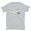 Defund the media - Short-Sleeve Unisex T-Shirt - Image 4